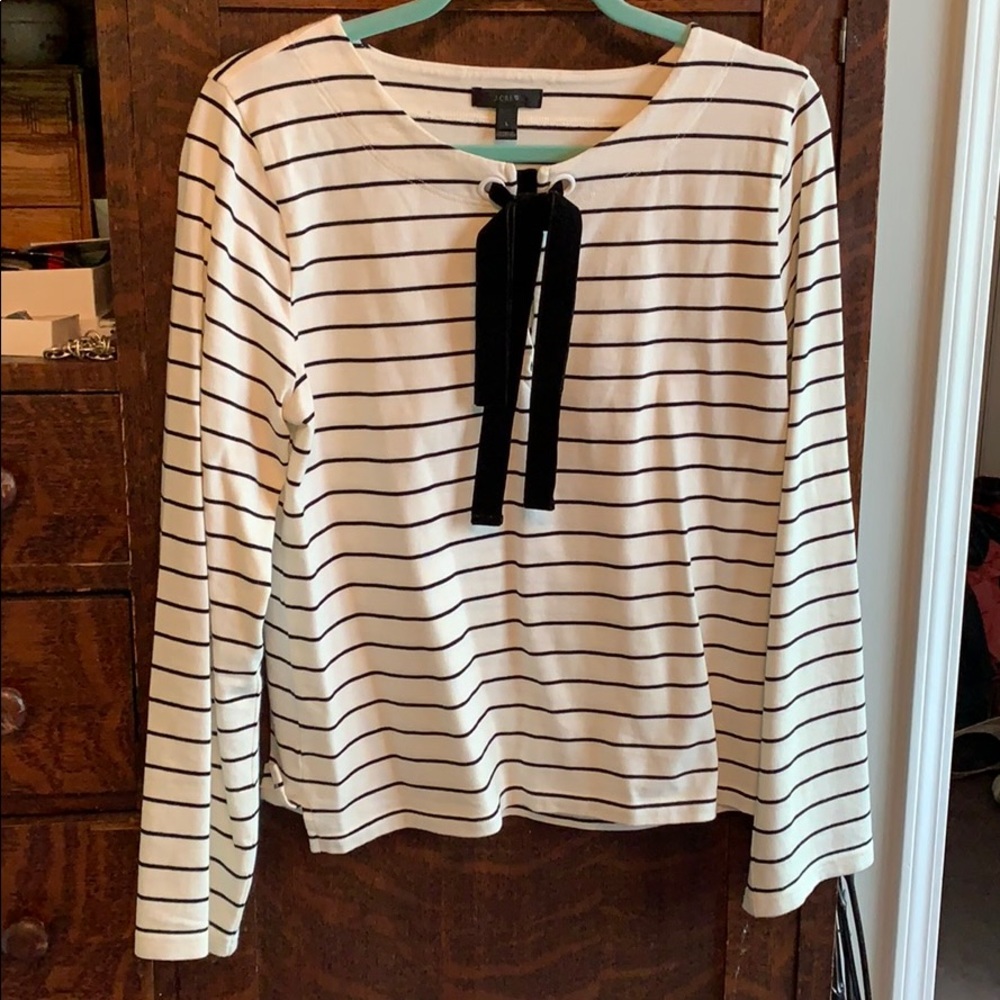 JCrewStriped cotton shirt